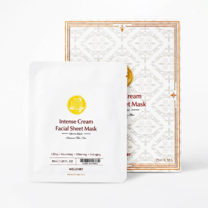 Intense Cream Facial Sheet Mask - Mascarilla facial